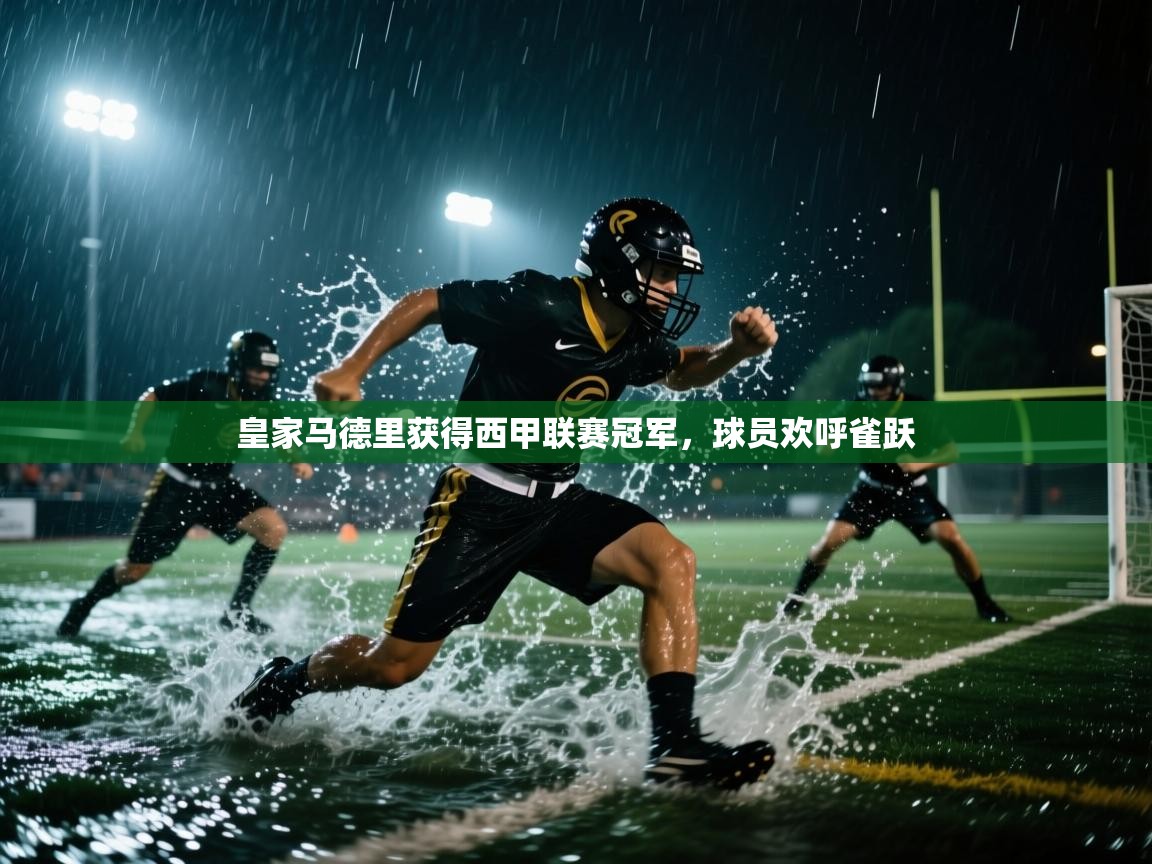 皇家马德里获得西甲联赛冠军，球员欢呼雀跃  第1张